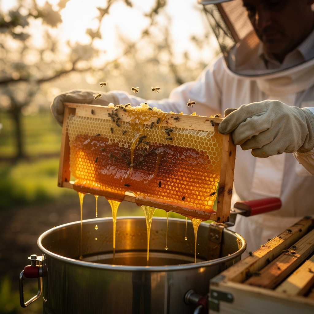 Beekeeping and Honey Harvesting
