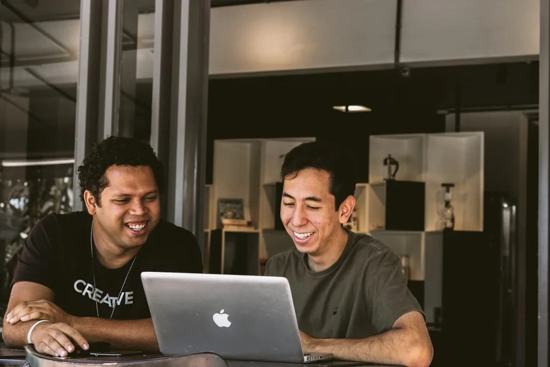 startup team working together