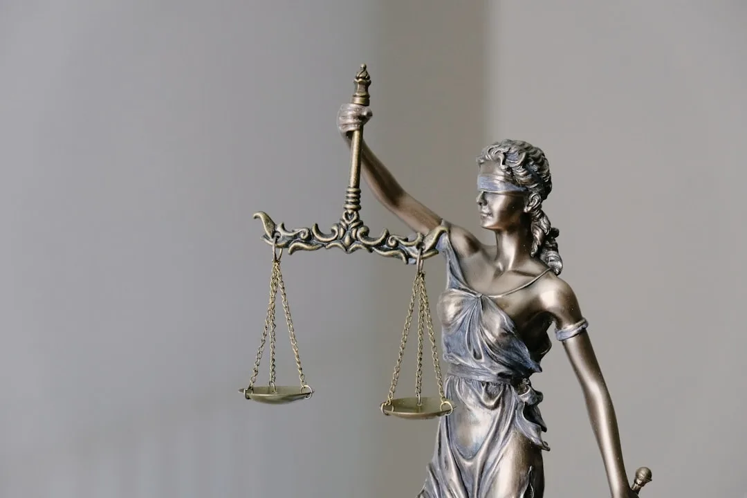 justice scale concept