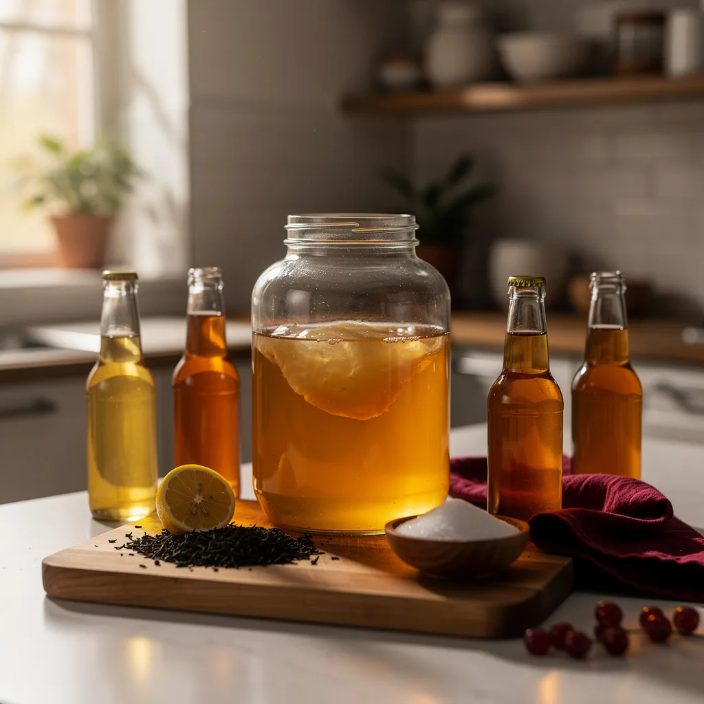 Kombucha Brewing at Home